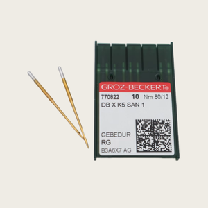 Aiguille à broder en acier <span class=keywords><strong>DB</strong></span> *K5 SAN1 dorée, accessoire de broderie informatisée pour machines textiles, technologie allemande - Product Image 5