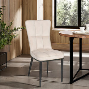 Liquidation Vente Accueil Utilisation commerciale Cloud-canapé en velours doux et confortable <span class=keywords><strong>chaises</strong></span> de salle à manger à dossier haut - Product Image 1