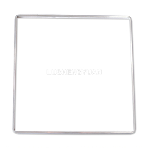 Barre d'espacement en aluminium à bord chaud, profilé creux en aluminium pour verre isolant, pour unités de fenêtres et de portes à <span class=keywords><strong>double</strong></span> <span class=keywords><strong>vitrage</strong></span> - Product Image 4