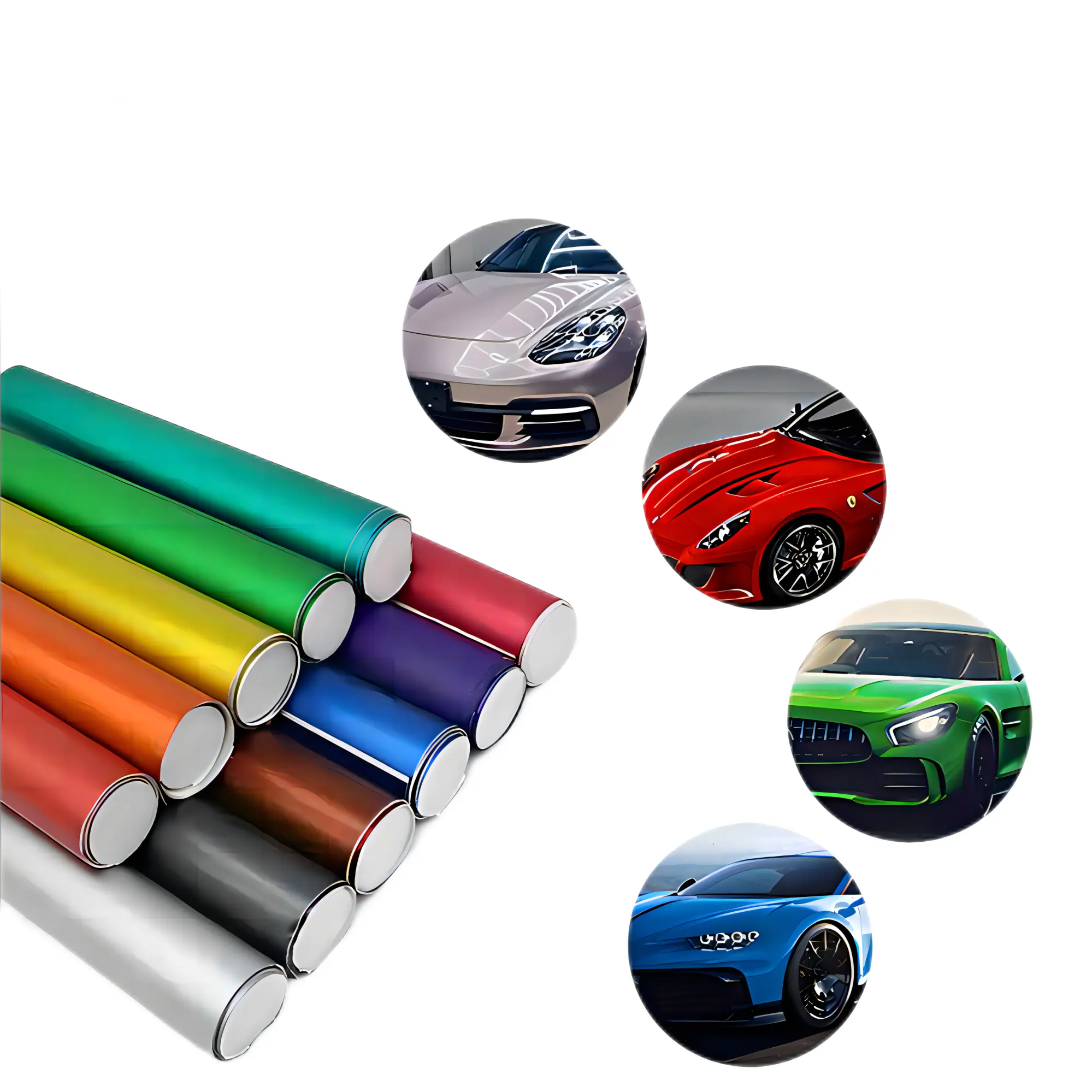 Quad Brand de alta calidad Ppf TPU Self Healing Anti Scratch Color Changing Car Wrap Films