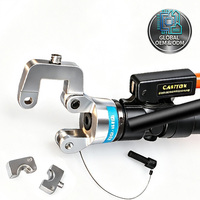 Herramienta de crimpado hidráulica eléctrica TUBO CPO-400, crimpadora manual de 13T con 9 matrices
