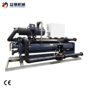 100HP su soğutmalı endüstriyel soğutma ünitesi korozyona dayanıklı vidalı soğutma kompresörü vida soğutucu yüksek performans - Product Image 2