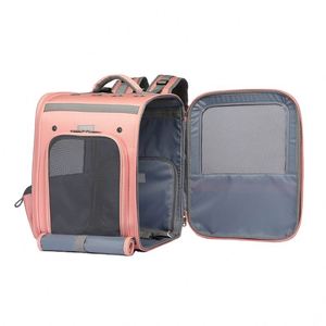 BSCI Factory Factory Customization Breathable and Comfortable Mochilas Pet Carrier Pet Products nylon <b>Cat</b> <b>Backpack</b> - Product Image 2