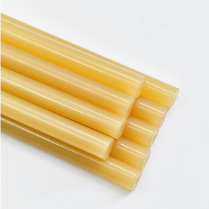 Bâton de colle thermofusible à séchage rapide en polyuréthane solide haute viscosité <span class=keywords><strong>PES</strong></span>, jaune ambre, pour meubles et extensions capillaires - Product Image 2