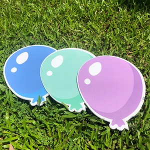 Letrero de Feliz Cumpleaños con Base para Jardín, Material PP, Corte Personalizado, Grosor de 2-10 mm, Venta al Por Mayor - Product Image 3