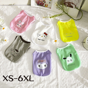 Sanrio Pet Vest Candy Colors XS-6XL Cartoon Design Dog <b>Clothing</b> - Product Image 1