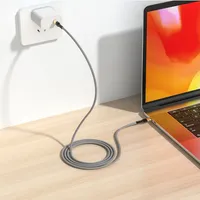 En stock, câble de données plaqué or 5A 60W, type C vers type C, charge rapide PD pour iPhone 15 16 pour téléphone portable Samsung