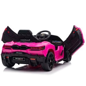 新品上市 正版 12V 塑料剪刀门儿童电动玩具车 粉色 带 <span class=keywords><strong>2</strong></span>.4G 遥控器 <span class=keywords><strong>2</strong></span> 至 4 岁 - Product Image 4