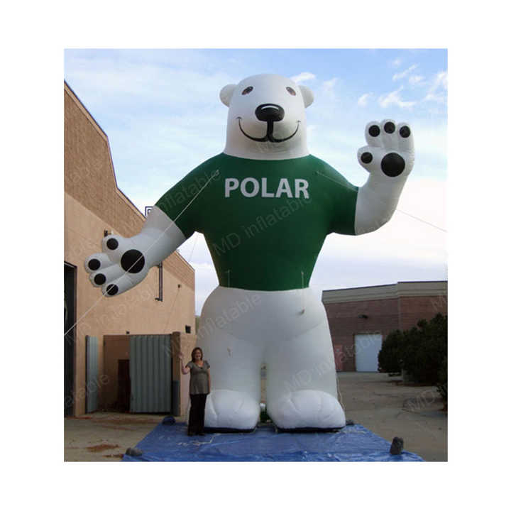 Customized inflatable polar bear, giant inflatable polar bear for ...