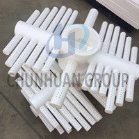 Distribuidor de Líquidos de PTFE Resistente a la Corrosión Química para Distribución de Flujo en Procesos Químicos, Accesorios de PTFE de Forma Especial