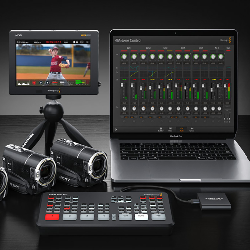 Blackmagic Design ATEM Mini Pro ISO - Live Stream Switcher