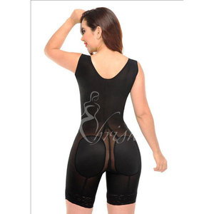 Mince Classique Demi Jambe <span class=keywords><strong>Derriere</strong></span> Fajase Colombianas Fermeture Éclair Latérale Minceur Shapewear Contrôle Du Ventre Sous-Vêtements Haute Compression Taille - Product Image 6