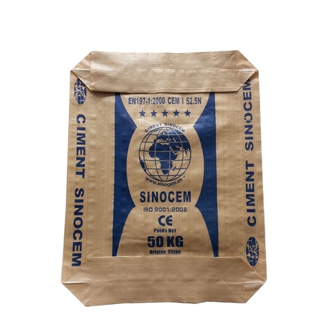 Laminated  Valve  Top Automatic Packing Ad Star Starlinger pp Woven Cement Bag Types 50kg