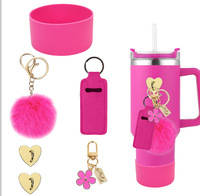 Ensemble d'accessoires de bouteille d'eau 6PCS personnalisés pour tasse Stanley 40 oz