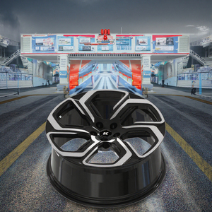 Jantes de voiture de course KIPARDO, marque PCD 5X120, face usinée noire, <span class=keywords><strong>Energy</strong></span> Hub, pour Mercedes Benz Gle63, voiture de tourisme, jante en alliage - Product Image 5