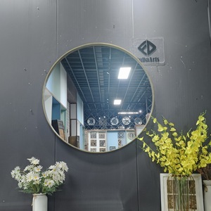 119cm Perfect Wall Hanging Oversized Circle <strong>Mirrors</strong> Decorative <strong>extra</strong> <strong>Large</strong> Black Frame <strong>Round</strong> Wall <strong>Mirror</strong> for Bathroom - Product Image 5