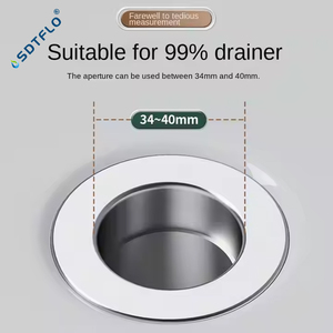 Filtre <span class=keywords><strong>à</strong></span> ordures d'évier d'acier inoxydable et filtre de pente de salle de bains de déodorant de drain de plancher avec l'odeur fraîche de <span class=keywords><strong>voiture</strong></span> - Product Image 4
