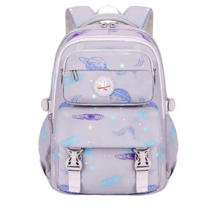 2025 Trio Trendy Cartoon-Themed Starry Kids Mochila Set Impermeable con detalles de cremallera para la moda - Product Image 5