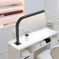 Lampe de bureau LED en forme de L pour manucure, lampe de table pour manucure, lampe de table pour tatouage, salon de beauté