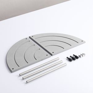 Support de rangement <span class=keywords><strong>d</strong></span>'<span class=keywords><strong>angle</strong></span> pour évier à séchage instantané en diatomite absorbante unique, organisateur de comptoir de salle de bain à 2 niveaux - Product Image 6