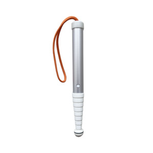 <span class=keywords><strong>Canne</strong></span> aveugle télescopique à 9 sections Bâton de marche pliant réfléchissant pour les aveugles malvoyants pour le camping en plein air - Product Image 1