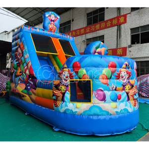 Castillo Inflable Comercial con Tobogán de Tiburón, Casa de Brinco, Inflables en Venta - Product Image 6