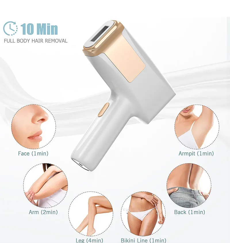 Hot bán depiladora IPL tẩy lông bằng laser thiết bị cầm tay haarentferner