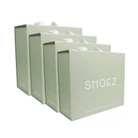 Boîtes en carton en papier Emballage magnétique de vêtements Carepack Emballage plat de luxe Personnalisation de chaussures pliantes Boîtes rigides