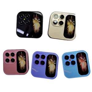 Nouveau téléphone à <span class=keywords><strong>clapet</strong></span> Mini I17 double SIM 2G GSM, téléphone portable à gros boutons pliable pour les personnes âgées, les étudiants, cadeau - Product Image 3