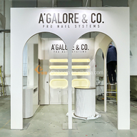 Stand d'exposition écologique 10x10 10x20 pieds, taille personnalisable, stand d'exposition pour salons professionnels