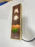 Letreros de Puerta Personalizados con Iluminación LED, Transformador AC, Resistentes al Agua IP65, Multiusos para Hoteles, Oficinas, Apartamentos, Formas Personalizadas