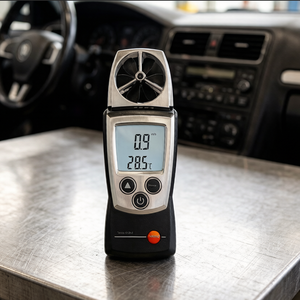 Anémomètres portatifs Testo modèles 410-1 pour la mesure du débit d'air et de la température avec une résolution de 0,2 ms - Product Image 2