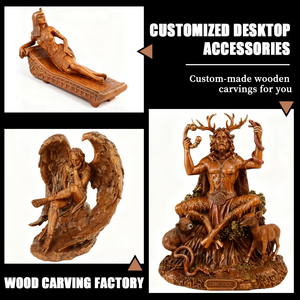 Custom Rapid Prototyping <strong>CNC</strong> Machining For Wood Part <strong>Cutting</strong> Turning Wooden Decoration Crafts-Drilling Broaching Included - Product Image 6