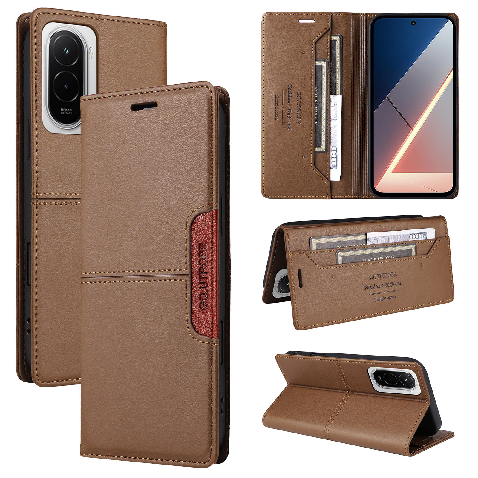 สีน้ำตาลเข้ม