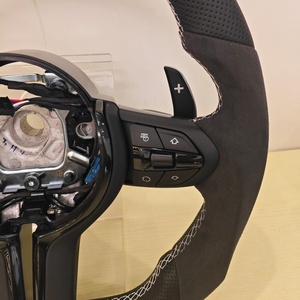 Volante de Cuero y Alcántara Personalizado para <span class=keywords><strong>BMW</strong></span> Serie 3 5 M3 M5 M6 F30 F10 F15 E70 E71 E90 E91 E92 X3 X4 X5 X6 - Product Image 5