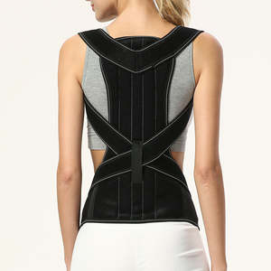 Soutien dorsal élastique réglable pour femmes, protection professionnelle, soutien confortable des épaules, respirant, soulagement des douleurs dorsales, type T-<span class=keywords><strong>shirt</strong></span> - Product Image 1