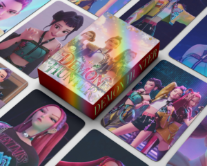 Oferta Especial: 55 Tarjetas Lomo <span class=keywords><strong>de</strong></span> Kpop Demon Hunters, Mercancía <span class=keywords><strong>de</strong></span> Anime Huntrix, Fototarjetas Coleccionables, Personajes <span class=keywords><strong>de</strong></span> Dibujos Animados <span class=keywords><strong>de</strong></span> Cazadores <span class=keywords><strong>de</strong></span> Demonios - Product Image 2