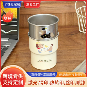 Lindo Portacepillos de Dientes de Acero Inoxidable con Diseño de Dachshund, Color Personalizado, para Uso en el Baño del Hogar - Product Image 5