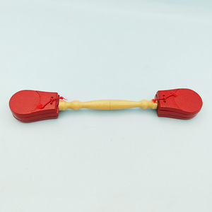 Castagnettes en bois à double extrémité pour enfants, instruments de rythme, claquettes pour enfants, vente en gros, instrument de percussion Orff - Product Image 5