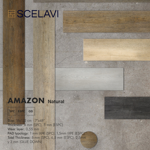 Thương mại cao-giao thông mặc-chống PVC Vinyl SPC sàn sang trọng thiết kế màu trắng phong cách hiện đại cho trong nhà văn phòng sử dụng dễ dàng bấm vào - Product Image 3