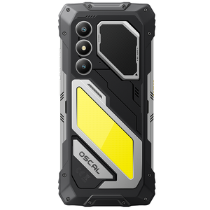 สมาร์ทโฟน Oscal Pilot 5 แบตเตอรี่ 15000mAh รองรับ 5G ระบบปฏิบัติการ Android 16 โทรศัพท์มือถือที่ทนทาน หน่วยความจำ 8+256GB หน้าจอ 6.67 นิ้ว 120HZ NFC ลำโพงเสียงดัง - Product Image 1