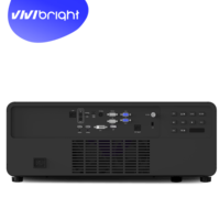 Proyector láser para sala grande KD5000, 15800 lúmenes ANSI con soporte de lente ojo de pez esférico para Mapeo de domo y espectáculos de ciudad