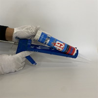 Promotion matériau de construction d'étanchéité joint d'aquarium mastic de silicium acétique transparent pour aquarium