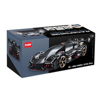 Guly 10654 2026 Nuevo Modelo de Coche de Carreras a Control Remoto MOC Técnico 1:10, Bloques de Construcción, Juguetes DIY para Niños, Regalos de Navidad, 2104 Piezas