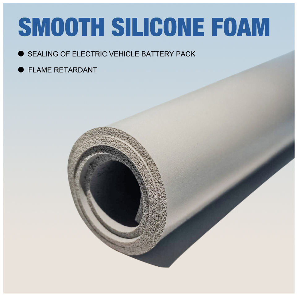 ul94-v0-flame-retardant-silicone-foam-roll-for-ev-battery-fire