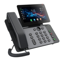 Téléphone IP intelligent V66 Pro Prime avec écran tactile IPS 7 pouces 1024*600, haute performance, Wi-Fi 6, pour entreprises
