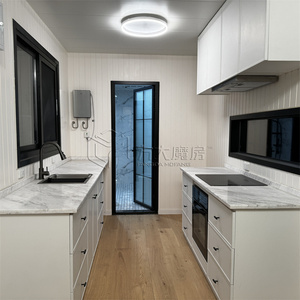 Edificio Prefabbricato Personalizzabile in Acciaio Impermeabile, Hotel, Ufficio, Resort, Appartamento, Casa Pronta all'Uso in Container - Product Image 6