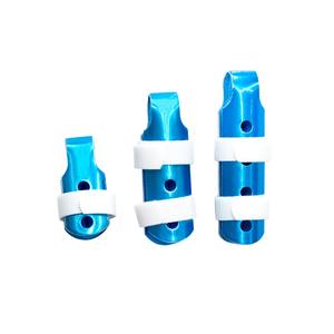 Attelle de <span class=keywords><strong>phalange</strong></span> en alliage d'aluminium Attelle de protection fixe des doigts avec support de <span class=keywords><strong>doigt</strong></span> fixe Phalanx Clip - Product Image 2