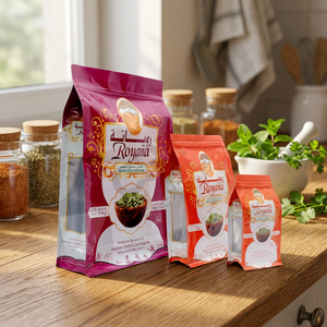 Bolsas de Embalaje de Grado Alimenticio Reutilizables, con Sellado Térmico y Laminado BOPP, para Cardamomo Verde de la India, en Presentaciones de 5kg, 1kg y 0.5kg - Product Image 3