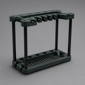 Chariot de rangement pour outils de jardin avec roulettes pratiques pour le rangement en atelier - Product Image 1